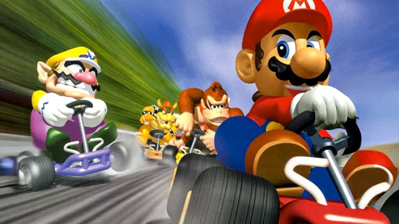 Mario Kart 64 Gameplay