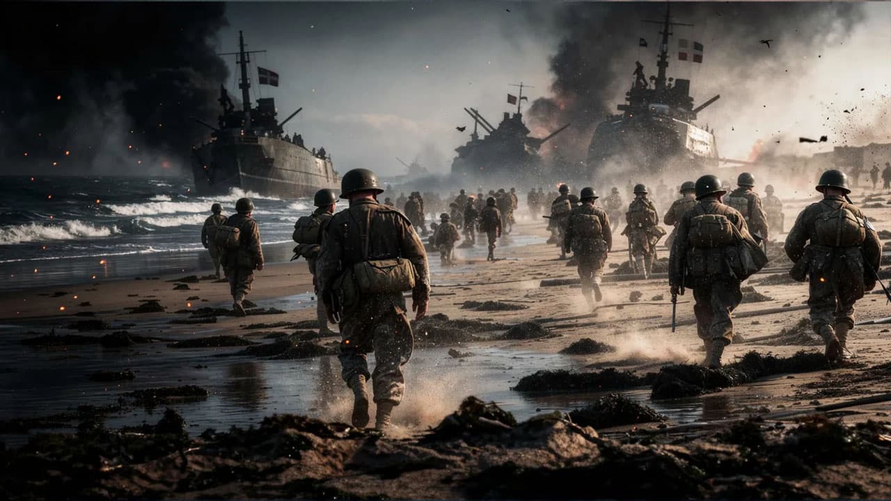 The Call of Duty In Color - WW2 - A Complete Timeline