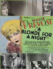 A Blonde For A Night