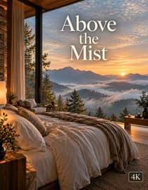 Calm Mountain Music for Sleep and Stress Relief 1 Hour 45 Minutes Above the Mist