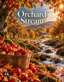 Calm Music by an Orchard Stream 80 Minutes for Deep Rest
