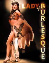 Lady Of Burlesque (Colorized)