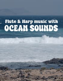 Flute Meditation Music and Relaxing River Water Sounds