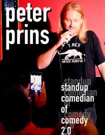 Peter Prins. Standup Comedian of Comedy 2.0