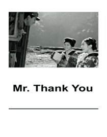 Mr. Thank You