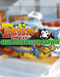 Felix Doubles for Darwin (Felix the Cat)
