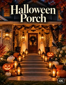 Calm Halloween Night Music 80 Minutes on a Quiet Porch