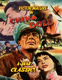 Victor Mature in CHINA DOLL - A War Classic!