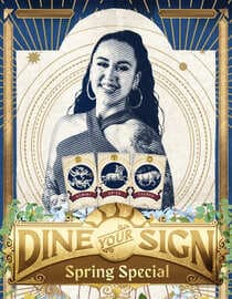 Dine Your Sign: Spring Special